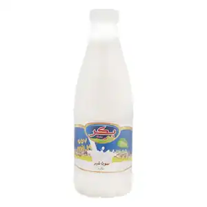 شیر سویا ساده 1 لیتری بکر
