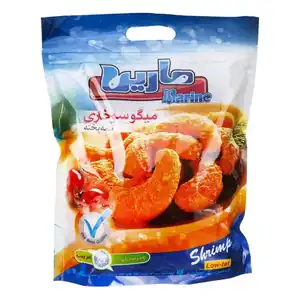 میگو سوخاری نیمه پخته 1 کیلویی مارین