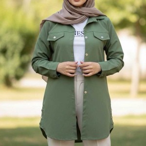مانتو بغل دکمه