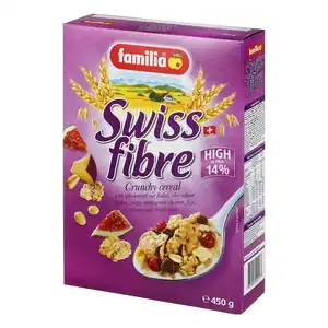 صبحانه سوئیس فایبر غنی از فیبر 450 گرمی فامیلیا