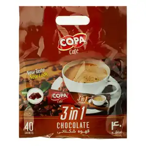 قهوه شکلاتی 40 عددی کوپا