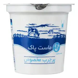 ماست پرچرب 750 گرمی پاک