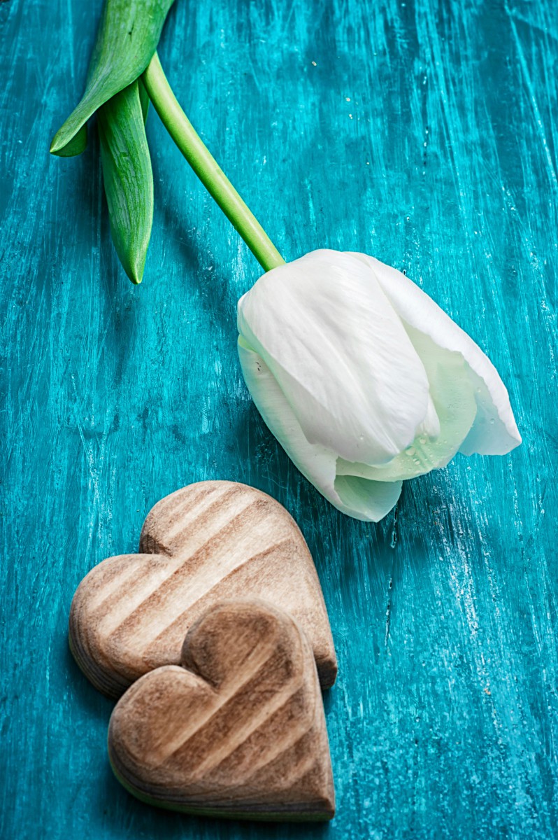 آبی-سفید-قلب