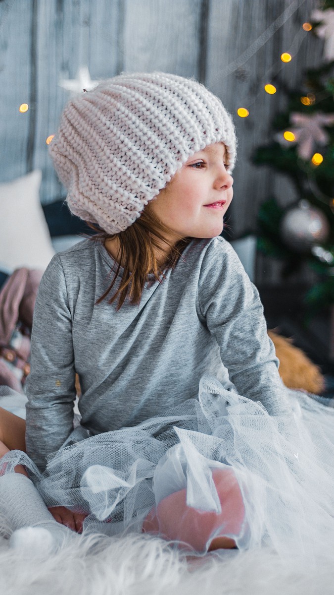 کریسمس-دختر-دختر بچه-کلاه