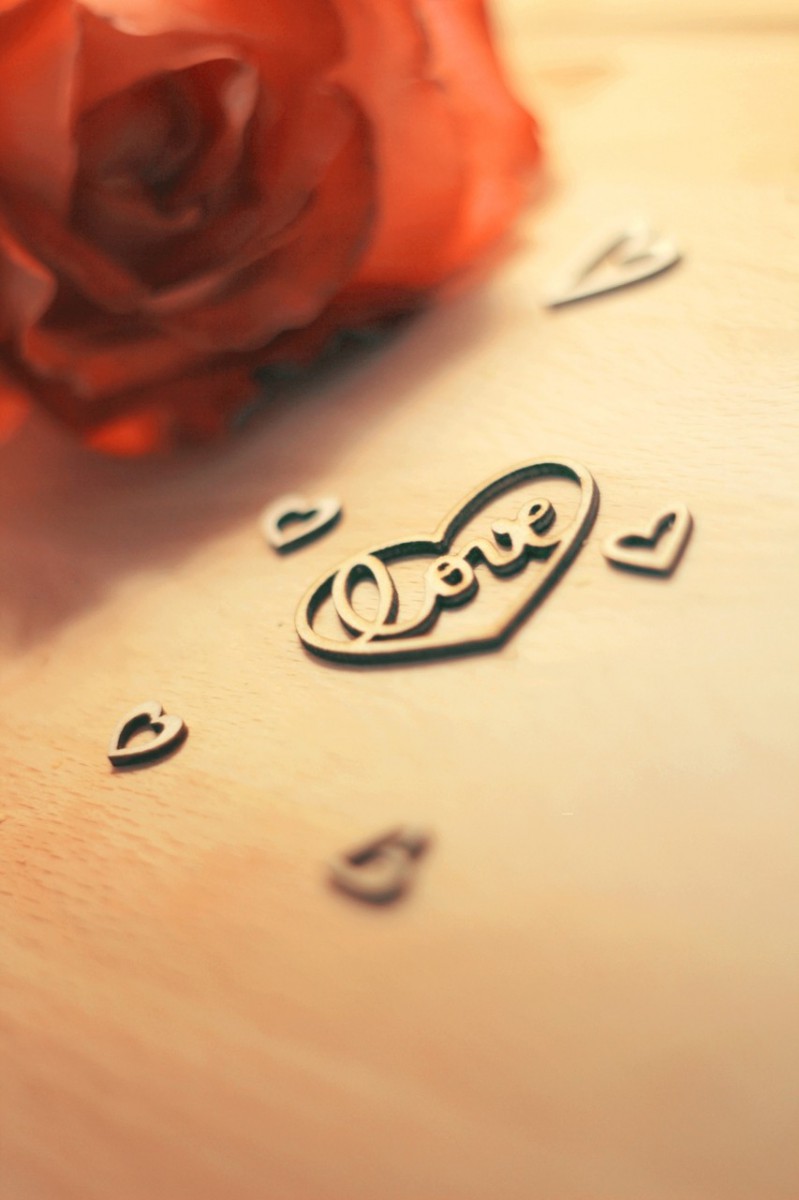 گل-قلب