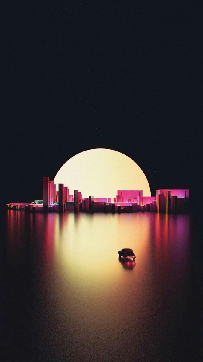 شهر-ماه-شب-ماشین