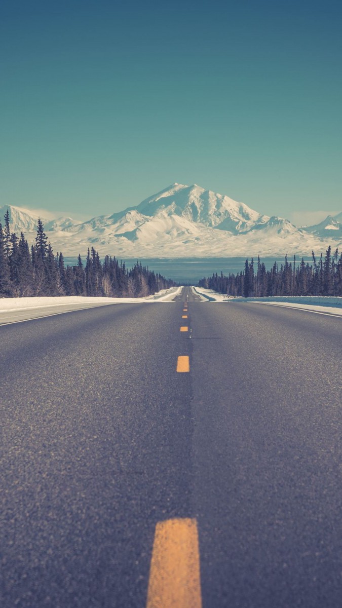 جاده-برف-برفی-کوه