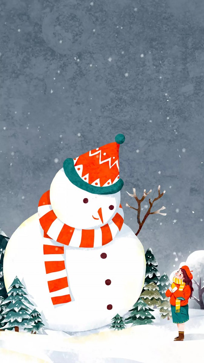 آدم برفی-زمستان-برف-برفی-دختر-دختربچه-کریسمس