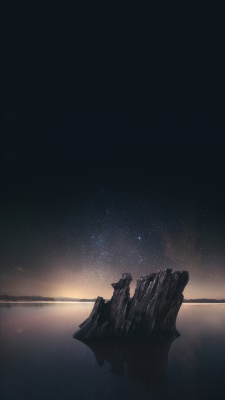 صخره-دریا-شب-ساحل
