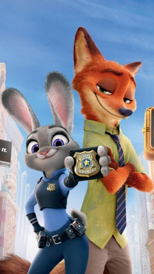 زوتوپیا-خرگوش-روباه-پلیس