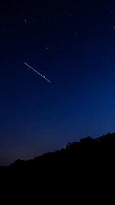 ستاره دنباله دار-شب