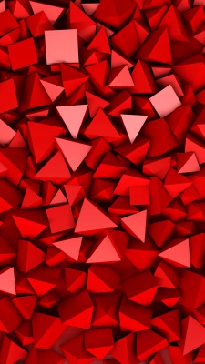 قرمز-اشکال هندسی
