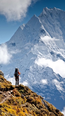 کوهستان-برفی-کوهنوردی-منظره