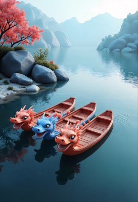 آبی-قایق-چین