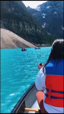 قایق-قایق رانی-کوهستان-دریاچه