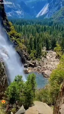 آبشار-جنگل-طبیعت-منظره