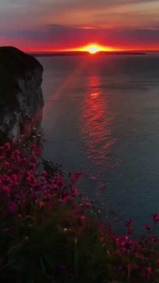 ساحل-غروب