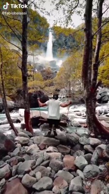 آبشار-تنهایی-سفر-جنگل